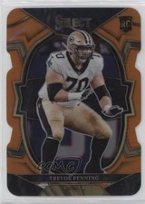 2022 Panini Select Concourse Orange Prizm Die-Cut 5/199 Trevor Penning #29 0s9t