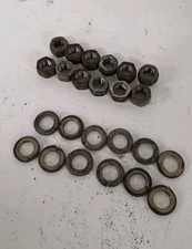 Toyota Supra Mk3 86.5-92 Rear Differential Axle Nuts W Washers Toyota Supra Mk3 86.5-92 Rear Differential Axle Nuts W Washers