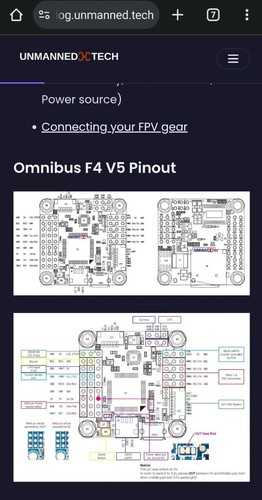 Omnibus F4 V5. 1 Flight Controller 6s Capable FPV Drone Wing Plane F405 - Picture 12 of 17