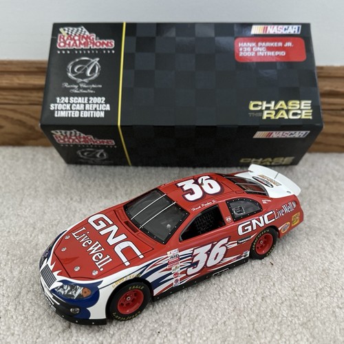 2002 Racing Champions Chase The Race Hank Parker Jr 1:24 Dodge GNC NASCAR Busch