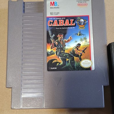 Cabal (Nintendo NES, Vintage Video game)