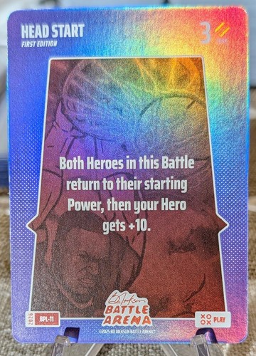 2026 Bo Jackson Battle Arena HEAD START Bonus Play Foil SSP #BPL-11