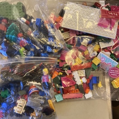 Konvolut Bausteine inkl. Mega Bloks 3 x Tüte voll 