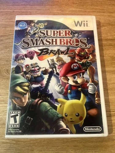 New ListingSuper Smash Bros. Brawl (Nintendo Wii) CIB Tested & Working