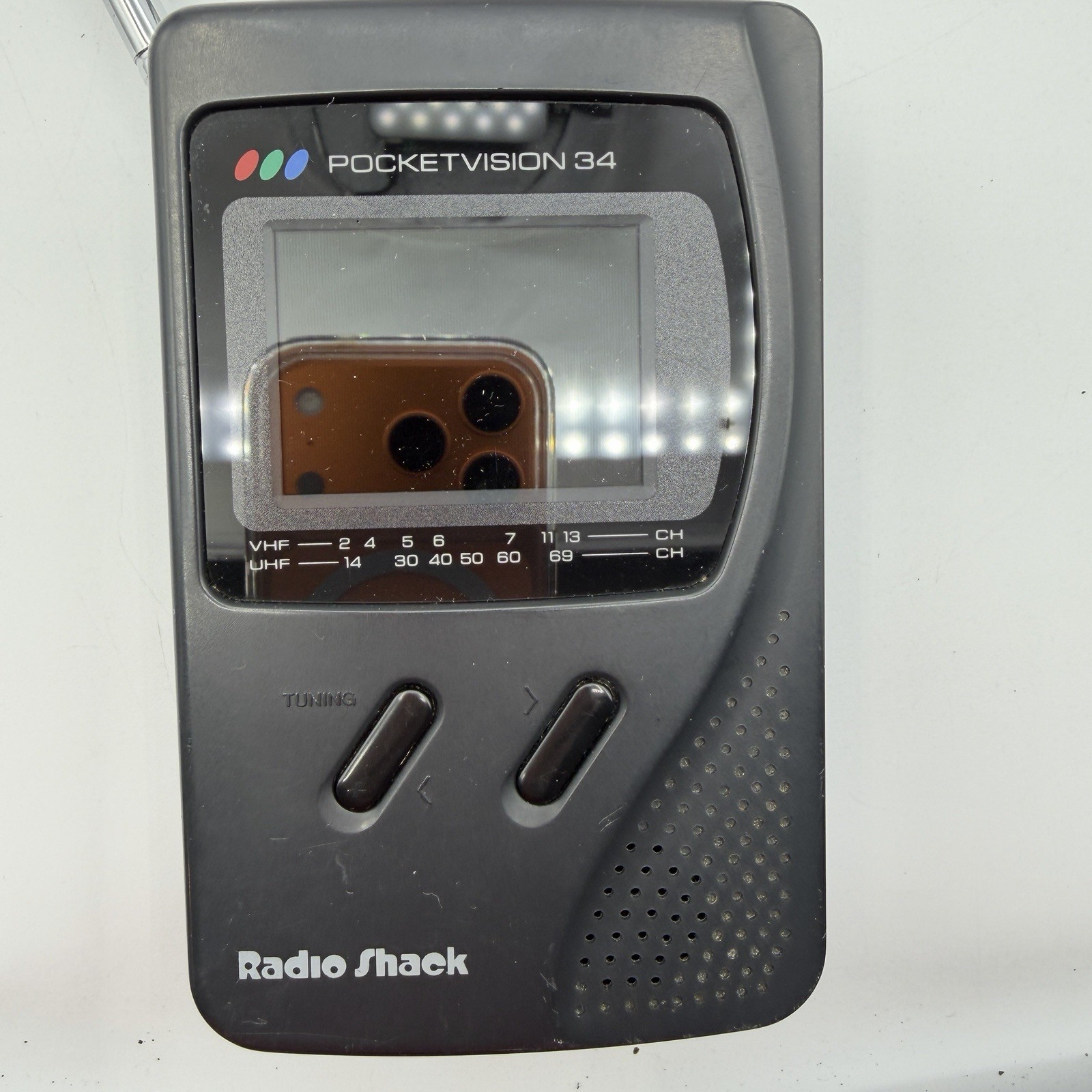 Radio Shack Pocketvision 34 LCD Color TV Portable Television
