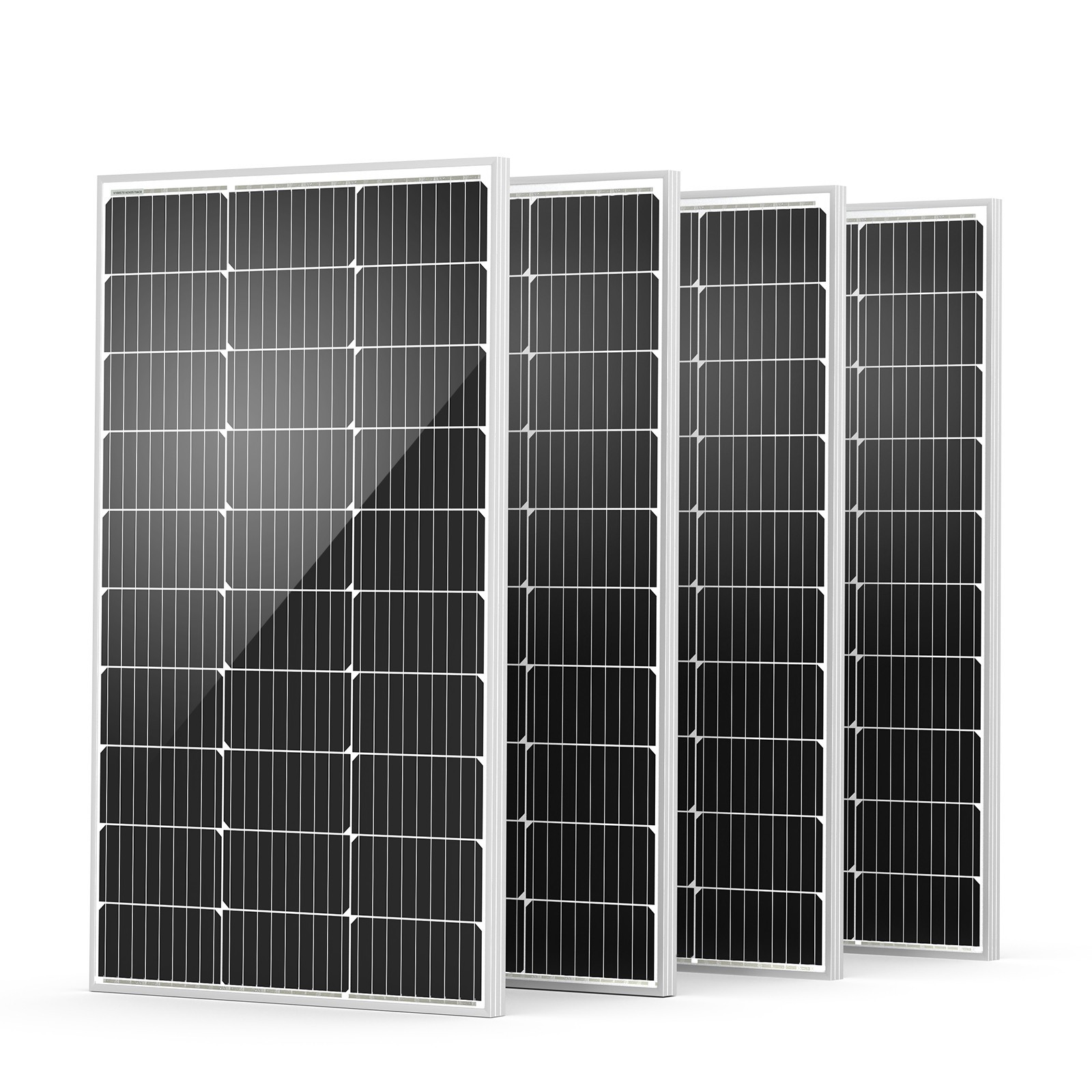 HQST 100W 200W 400W 12V 10BB Monocrystalline Solar Panel