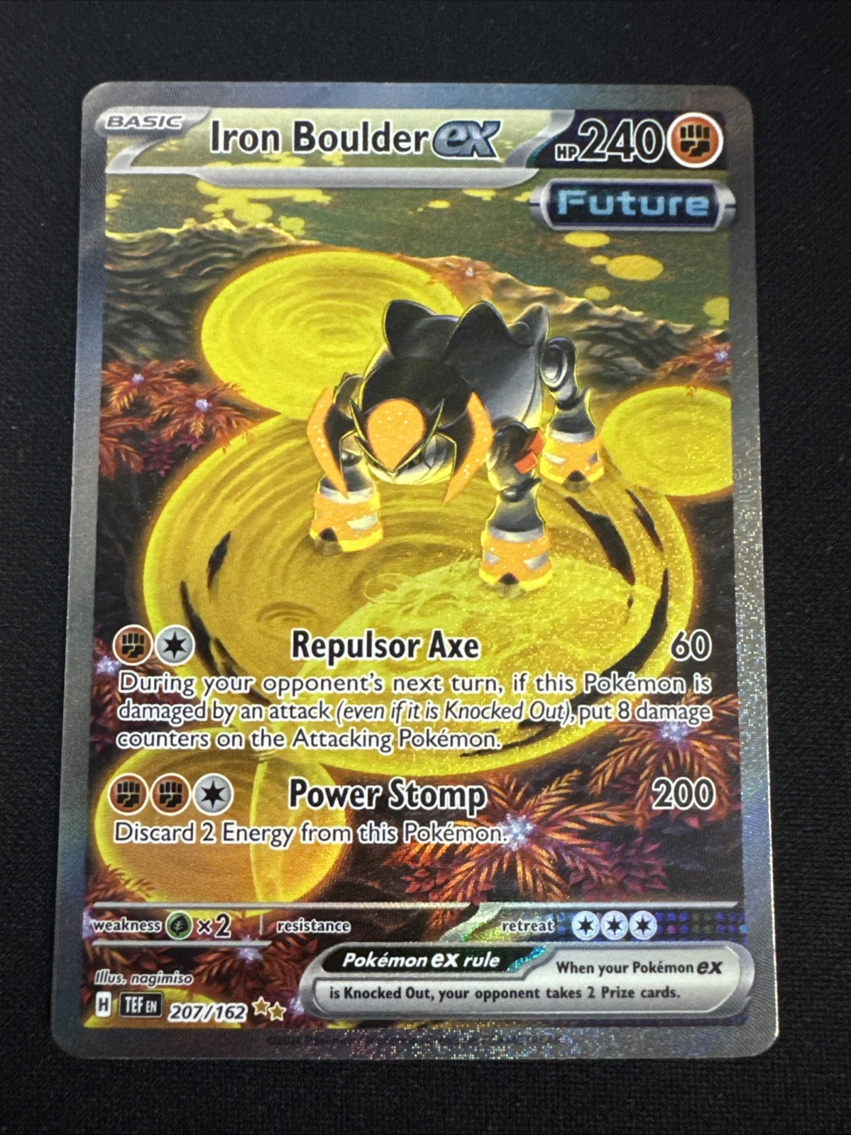 Iron Boulder EX 207/162 Temporal Forces - NM!