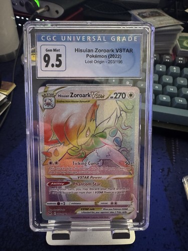 Hisuian Zoroark VSTAR graded CGC 10 for sale on eBay