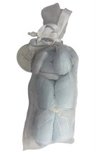 NEW Angel Dear Blue Elephant Lovey 14 Security Blanket 2005 TAGS FunBath