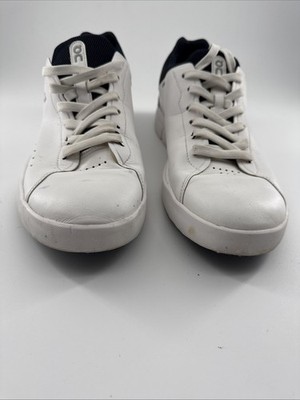 ON Running The Roger Advantage Sneakers Shoes White Midnight Navy Men Size 10.5