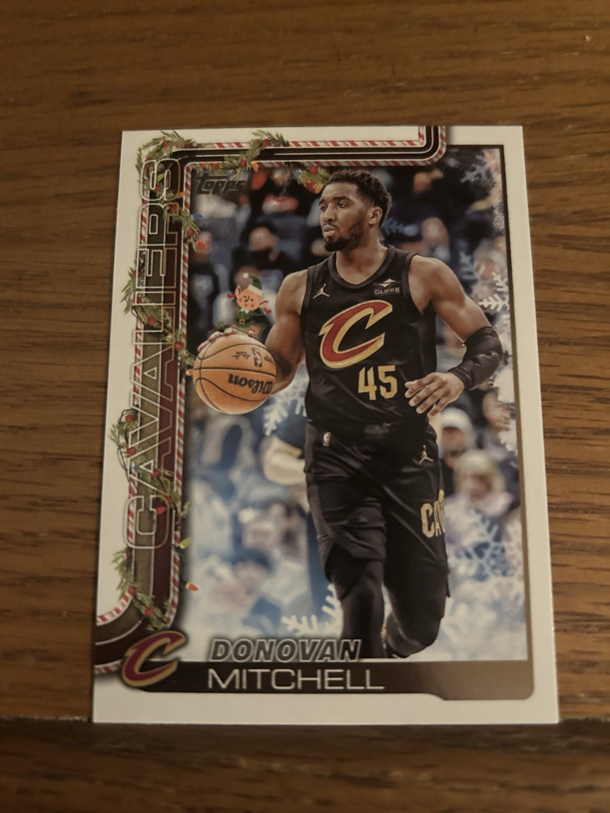 2025 Topps Holiday - Donovan Mitchell #HE-DM Hidden Elf SP Variation Case Hit