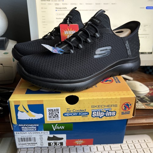Herren Athleisure Skechers Hands Free Slip Gr. 9,5 Neu