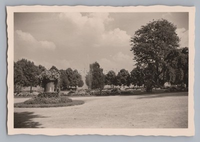 Lindau am Bodensee 1955 - Park Fountain - Old Photo 1950s