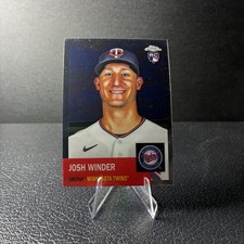 2022 Topps Chrome Platinum Anniversary - Josh Winder #115 (RC)