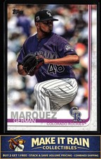 German Marquez 2019 Topps Series 2 #602 Colorado Rockies Baseball