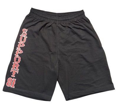 Hells Angels, Support 81, Big Red Machine SHORTS  SUPPORT 81  SCHWARZ