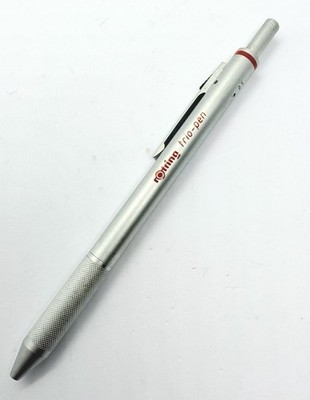 VINTAGE rOtring First TRIO PEN SILVER MULTI FUNCTION PEN PENCIL 3 In 1 502 715