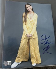 Olivia Rodrigo Signed 8X10 Photo Beckett COA