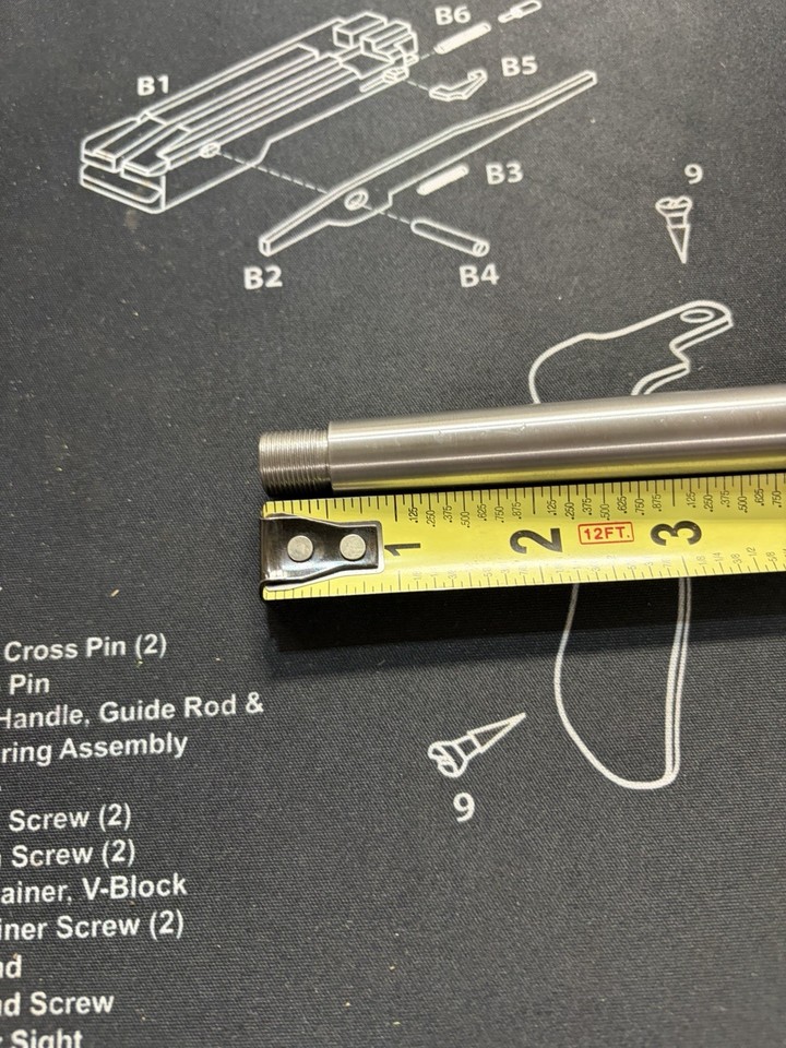 New Ruger 10 22 Stainless threaded Rifle barrel 16 Inch. No Sights | eBay