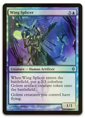 Wing Splicer #50 (Foil) (LP) New Phyrexia NPH Magic MTG