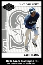2008 Topps Co-Signers Raul Ibanez #048 Seattle Mariners MLB Baseball 