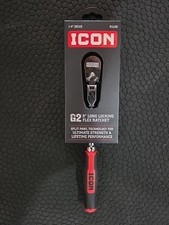 ICON R1LKG G2 9" LONG LOCKING FLEX RATCHET 1/4 INCH DRIVE