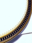 Schumann Arzberg Germany Bavaria Echt Kobalt and Gold Set of 4 Salad Plates — photo 2