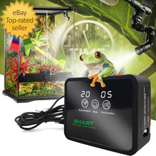 Reptile Fogger Automatic Reptile Mister Fogger for Terrarium Timed Terrariums