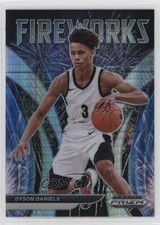 2022-23 Panini Prizm Draft Picks Fireworks Hyper Prizm Dyson Daniels #FW-DD 1s6