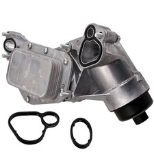 Engine Oil Cooler Oil Filter For GM Chevy Cruze Sonic Aveo 1.8L 25199751