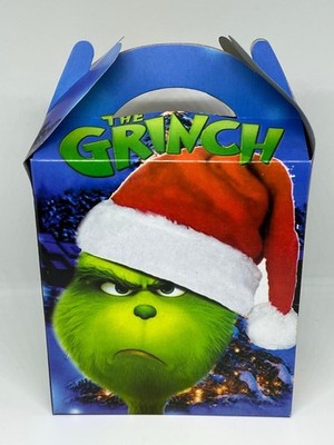 10 ct. Pack - GRINCH Candy Boxes /  10 cajitas de GRINCH