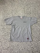 Vintage Wilson T-Shirt Mens XL Logo Athletic Wear Tennis Made In USA Gray