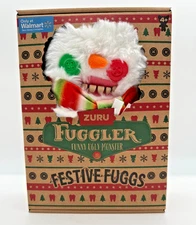 Fuggler Funny Ugly Monsters Plush Toy FESTIVE FUGGS Series Snowman Christmas