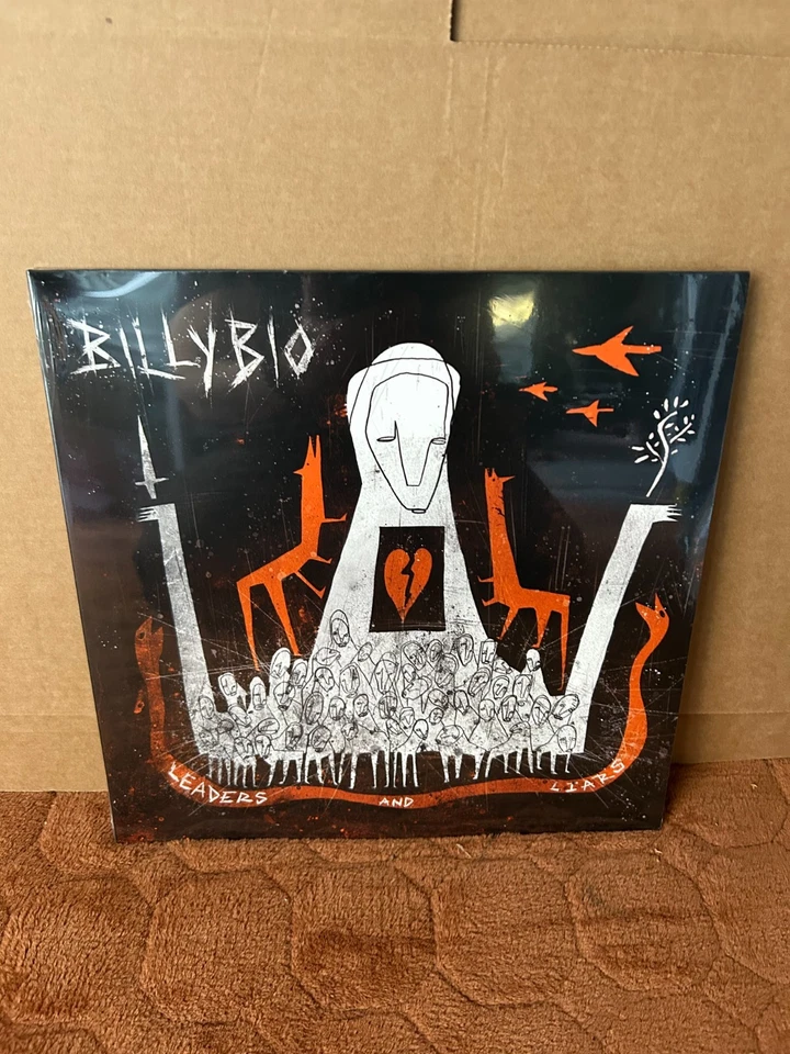 BILLYBIO - LEADERS AND LIARS AFM 763-1 2021 Red LP US PUNK METAL HARDCORE SS - Image 2 of 4