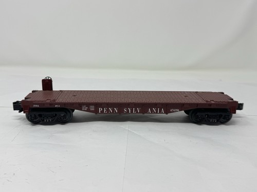 Coche de carga MTH Pennsylvania Flat Car 474396 calibre O PRR | Zustand: Used