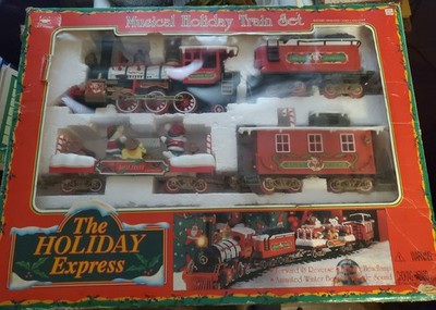 New Bright The Holiday Express-Musical Holiday Train Set (1996) #0181