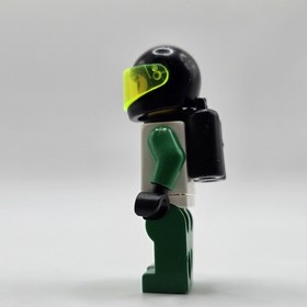 Lego Space Police II Minifigure (#sp037) DAMAGED 6897 6957 6984 6852 Vintage