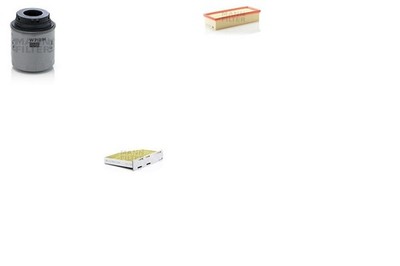 MANN-FILTER Inspektionspaket Filtersatz L Feinstaubfilter (PM 2.5) Filtereinsatz