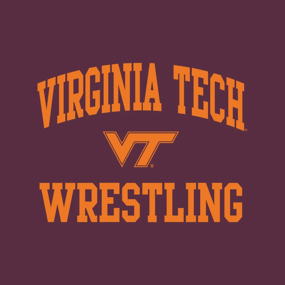 Virginia Tech Arch Logo Wrestling Long Sleeve - Maroon - Image 2 of 4