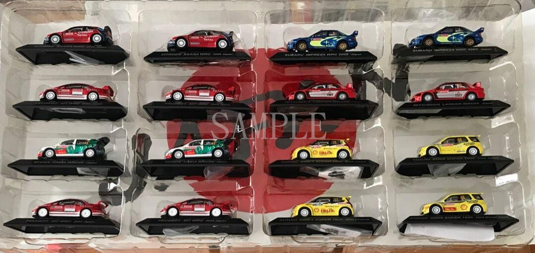 1/64 CMS Rally Car Collection WRC Rally Japan Special 2004
