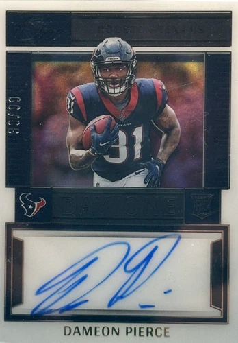 2022 Panini One Dameon Pierce #119