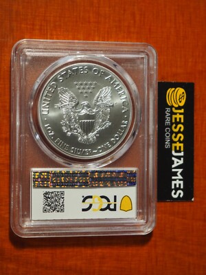2019 $1 AMERICAN SILVER EAGLE PCGS MS70 7K METALS LABEL | eBay