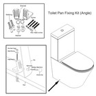 Angle L Shaped Toilet Pan Mounting Screws Toilet Suite Parts  Fixing Fitting Kit