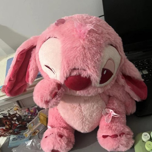 Pink Stitch Sakura Series Gifts Plush Toy Doll Cartoon Anime Lilo & Stit 27cm - Picture 17 of 19