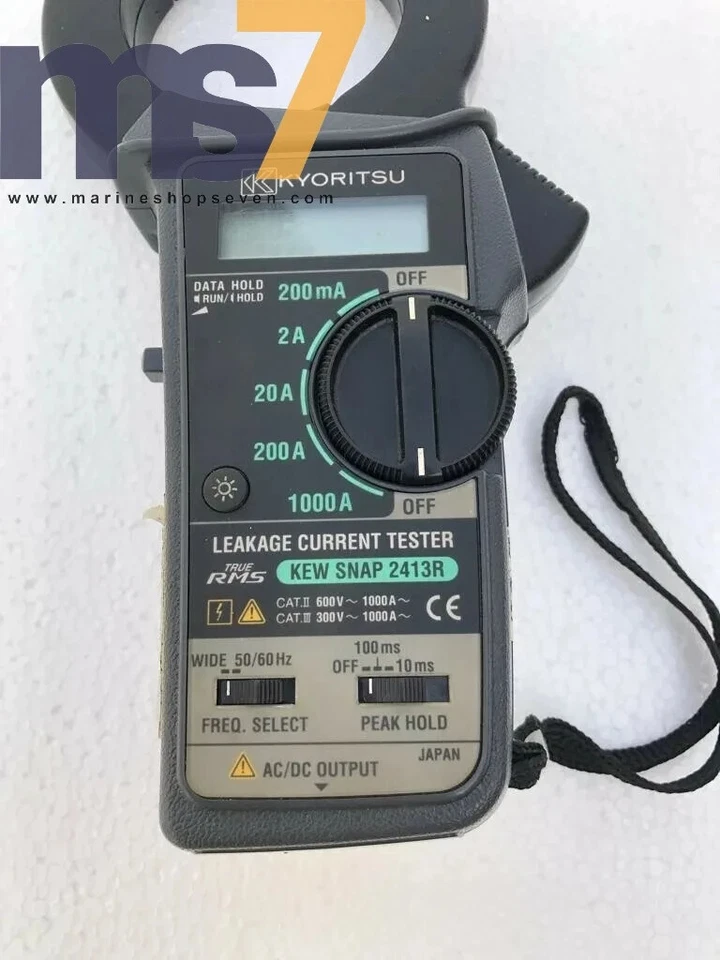 KYORITSU KEW SNAP 2413R PINZA AMPERIMÉTRICA DIGITAL DE FUGAS Foto 2 de 4