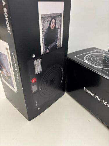 《 MINT w/Box Strap 》 Leica Sofort Black 19111 Instant FIlm Camera From JAPAN - Picture 6 of 16