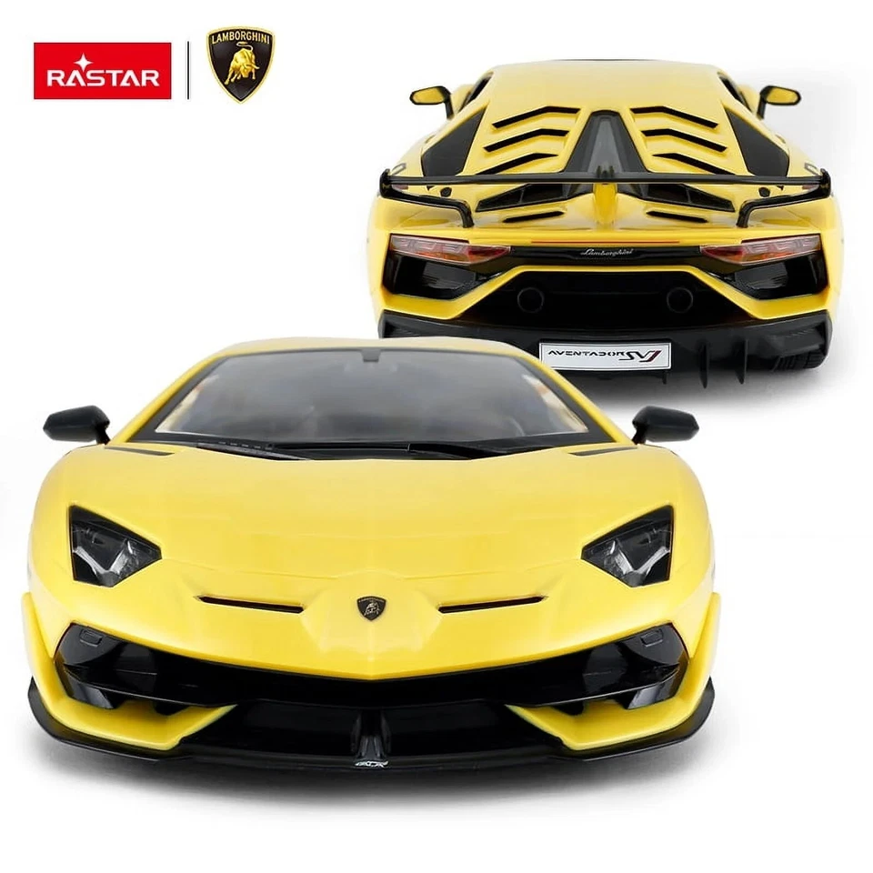 1:14 RC Lamborghini Aventador SVJ Coupe Yellow by RASTAR - Image 2 of 4
