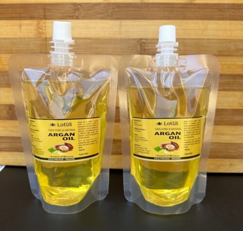 Argan Oil Moroccan Organic 100% Pure Natural Cold pressed 50ml 100ml, 200ml,  - Picture 1 of 6