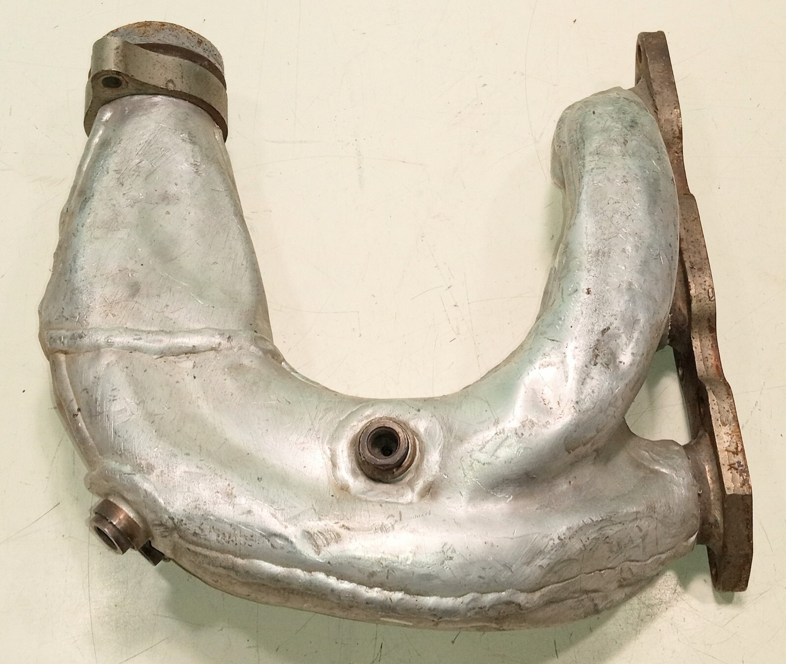 Ferrari Testarossa Engine Exhaust Header Manifold_Right Side_Rear_125914_GENUINE