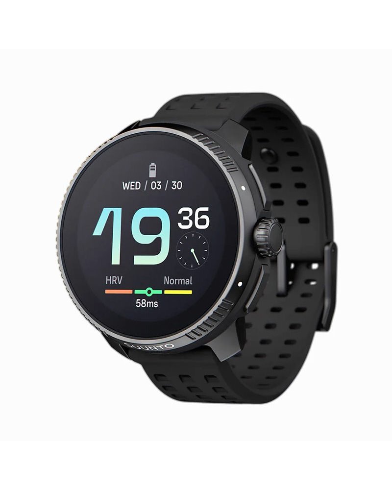 Suunto Race Orologio GPS Multisport Cardio Integrato, All Black